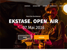 Tablet Screenshot of ekstase-openair.de